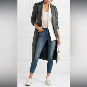 MOTHER The Looker Crop Skinny Jeans in Come Sundown Wash Size 30